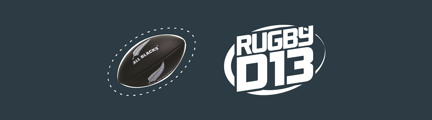 Rugby Pack ID logo motiongraphics broadcast TV BRAND branding  sport