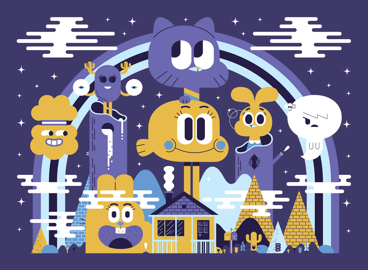 Online Game Illos and Animation for Cartoon Network on Behance