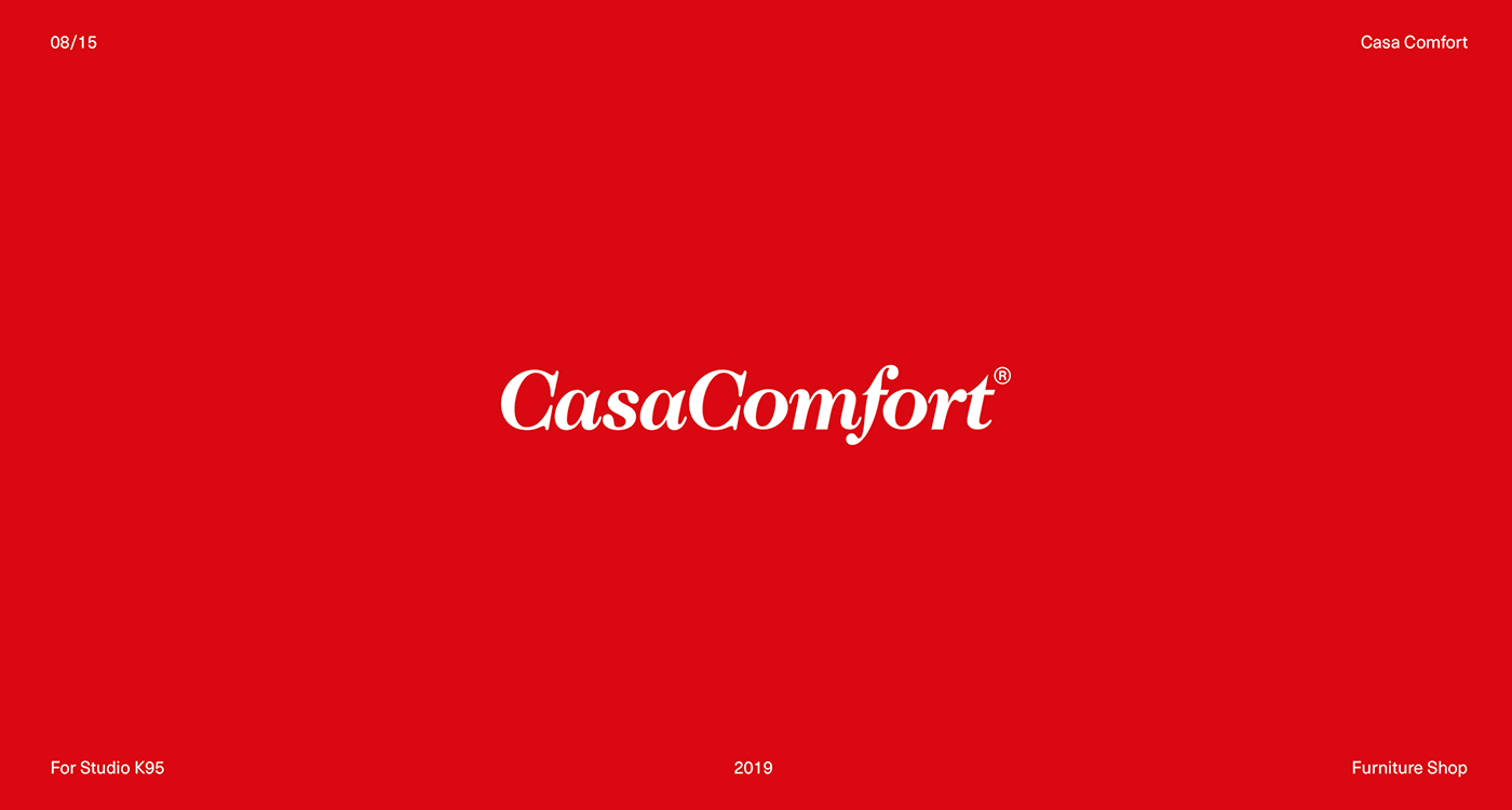 Casa Comfort logo design