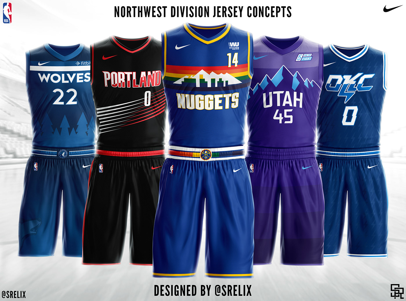 NBA concept Jerseys sports design photoshop graphic mockups uniforms basketball