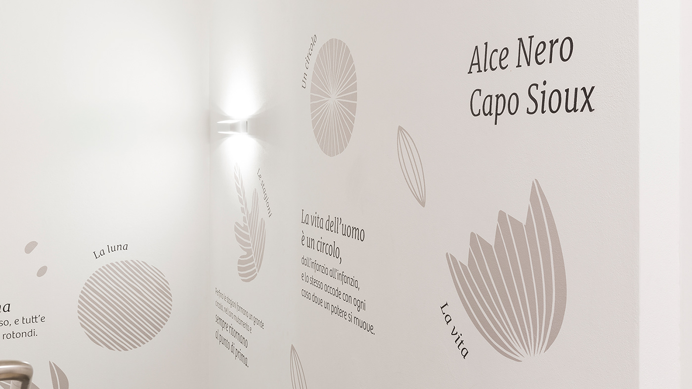 alce nero offices Wall Graphics graphic design  ILLUSTRATION  SPACE DESING