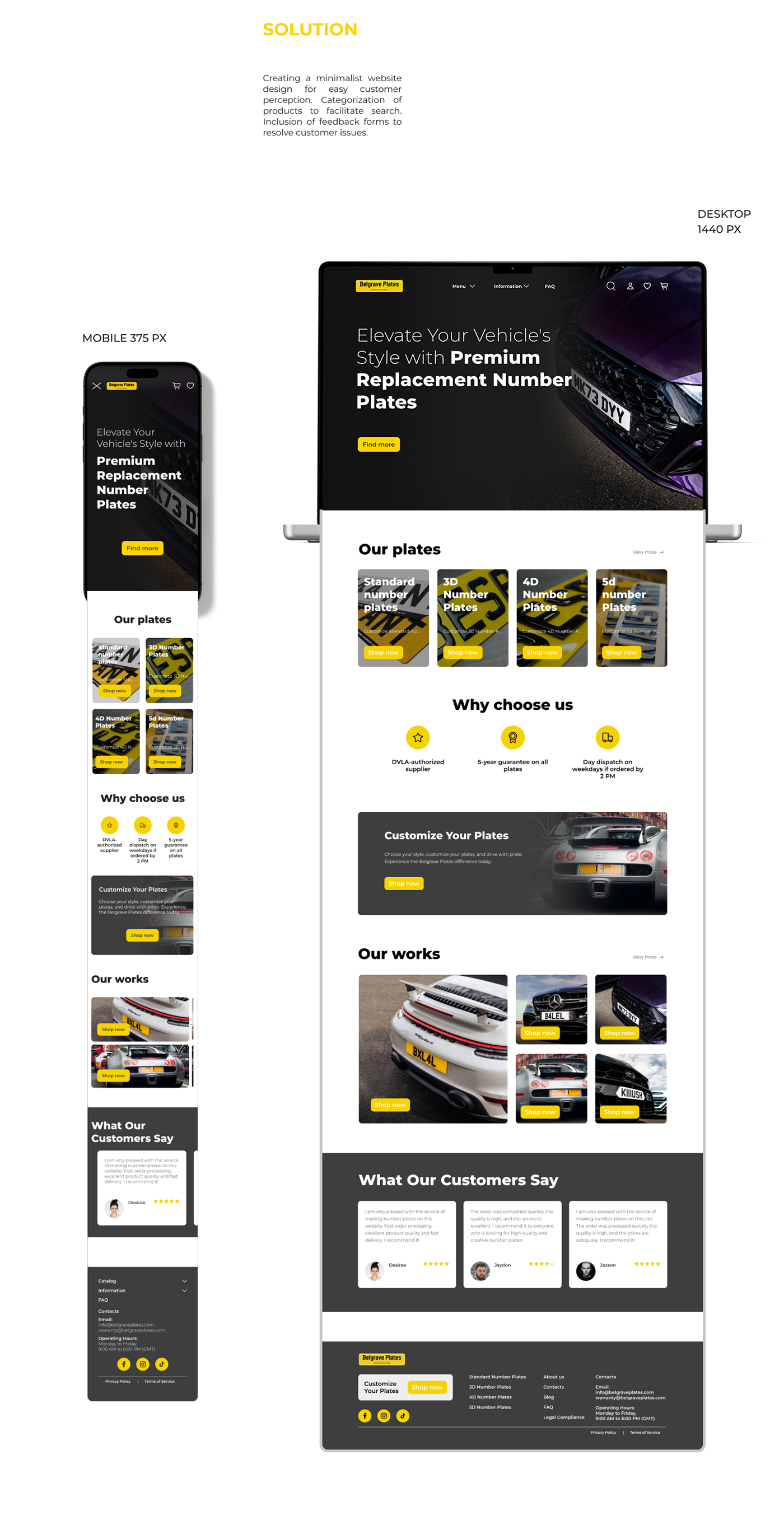 plates Cars Website Web Design  Figma user experience adaptive design e-commerce online store shop