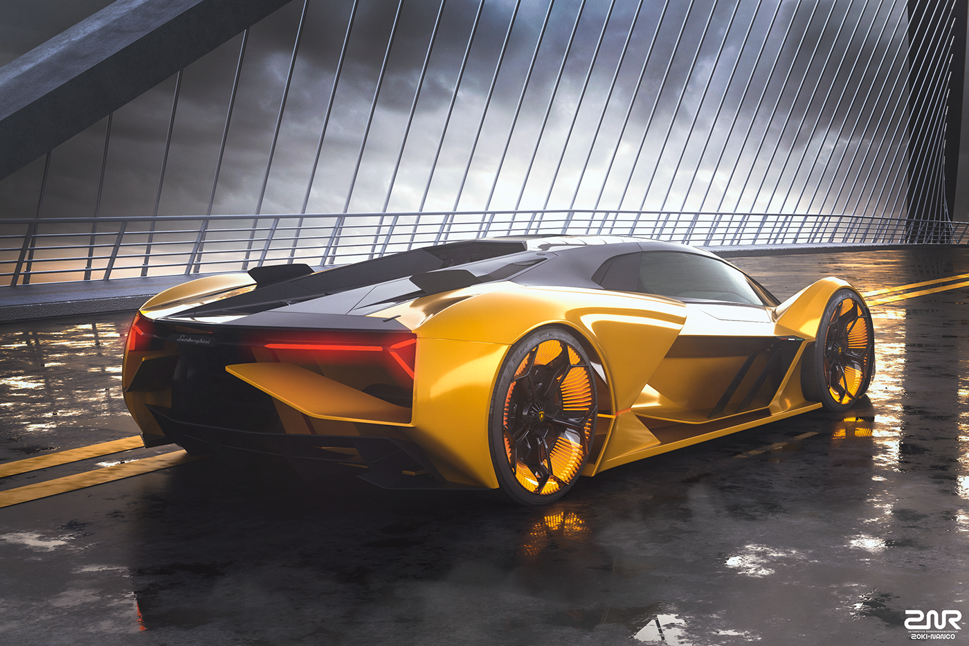 Lamborghini Terzo Millennio on Behance