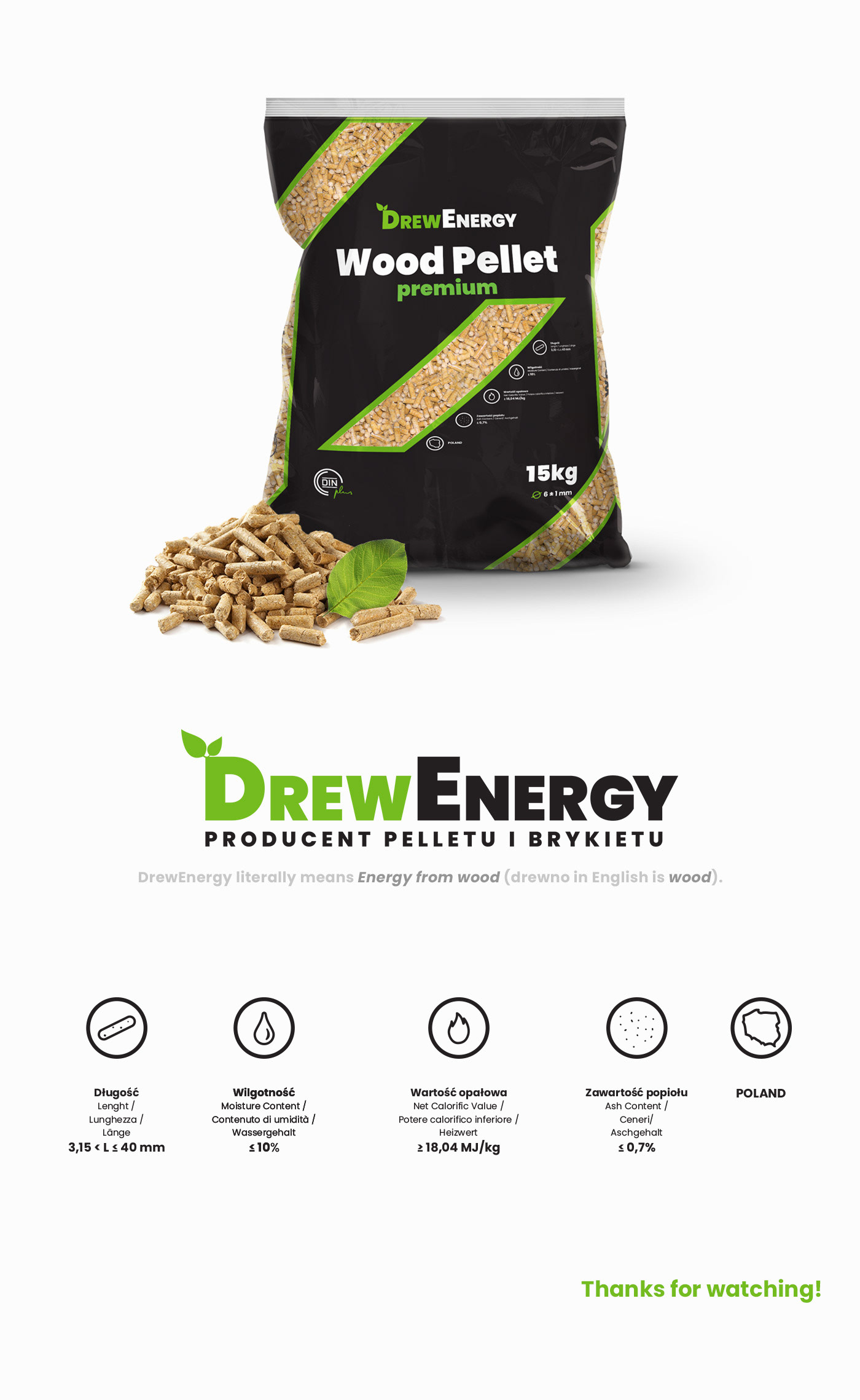 Packaging packaging design Logo Design pellet biofuel Ecology branding  minimalistic adobe illustrator Printing