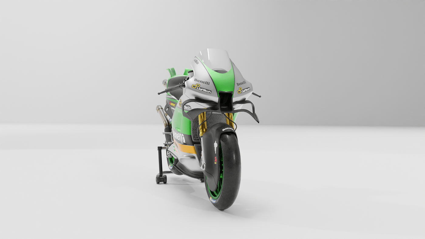 3d modeling blender3d CGI motogp motorcycle motorcycle design Render trasportation design