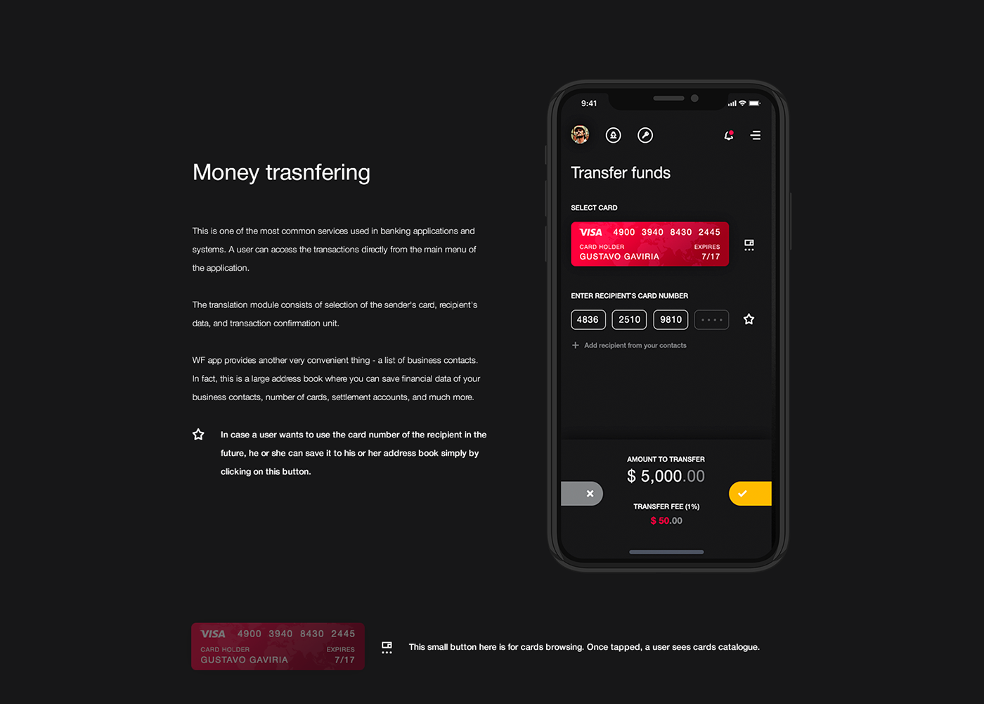 app Bank mobile banking uiux interaction application ios android design
