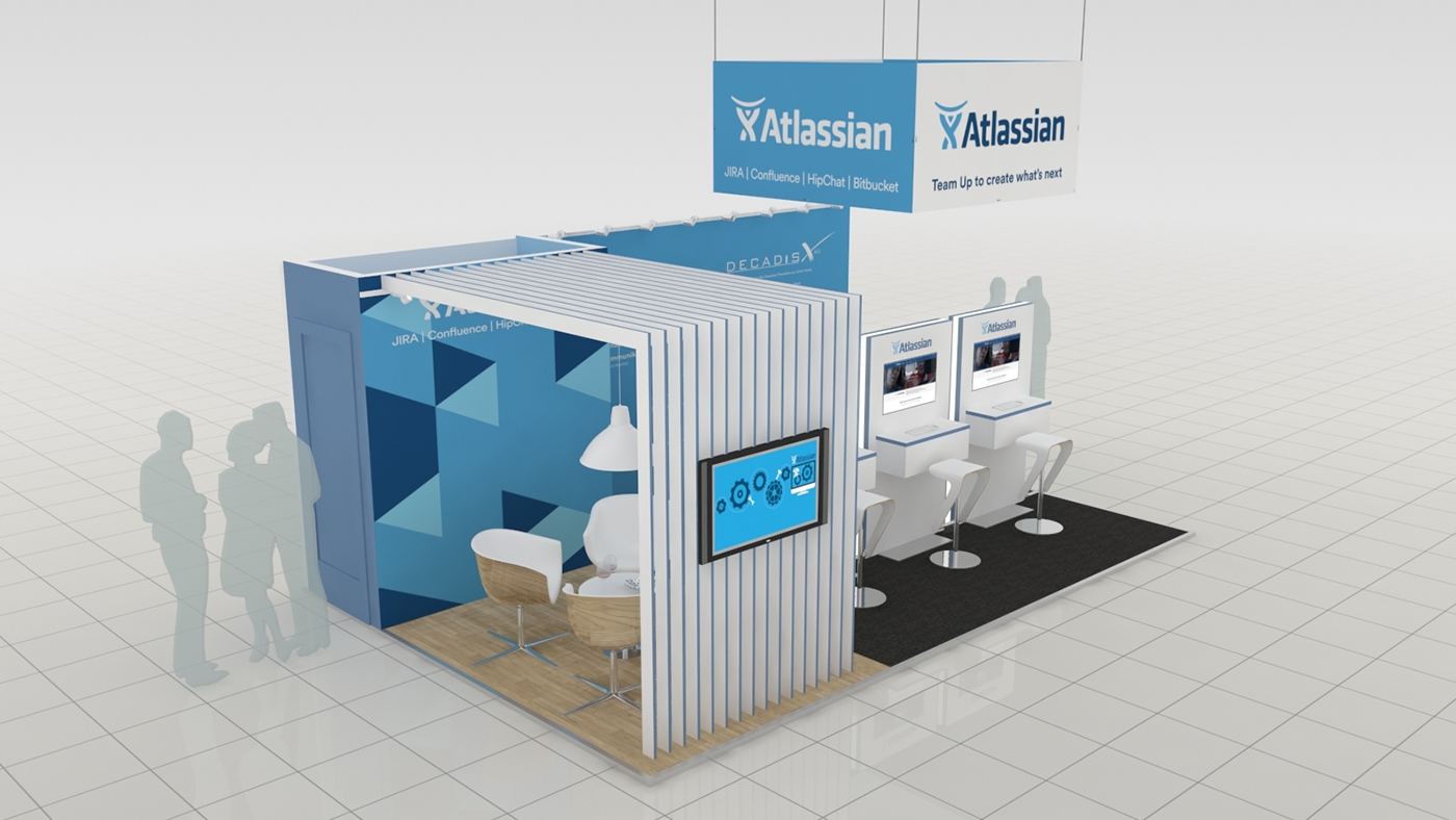 pivot270 Dehullu Atlassian itandbusiness Exhibition  design Stand