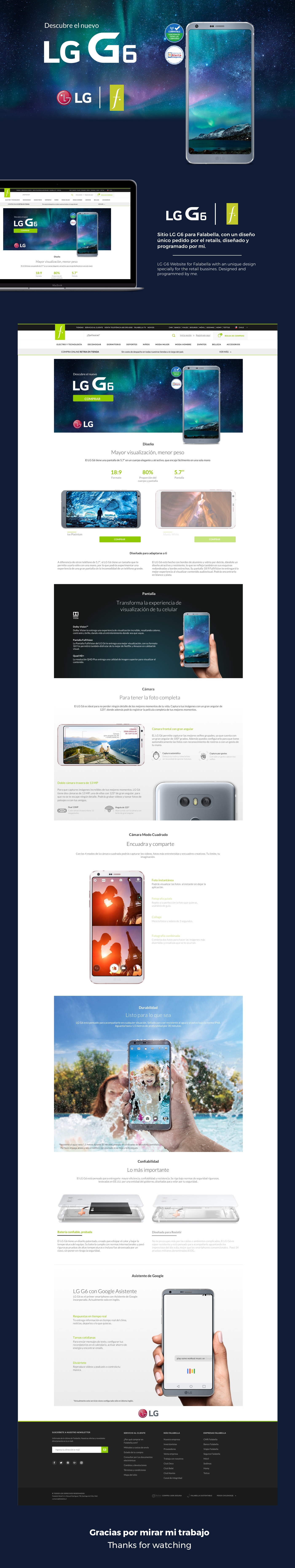 UI/UX store phone web site