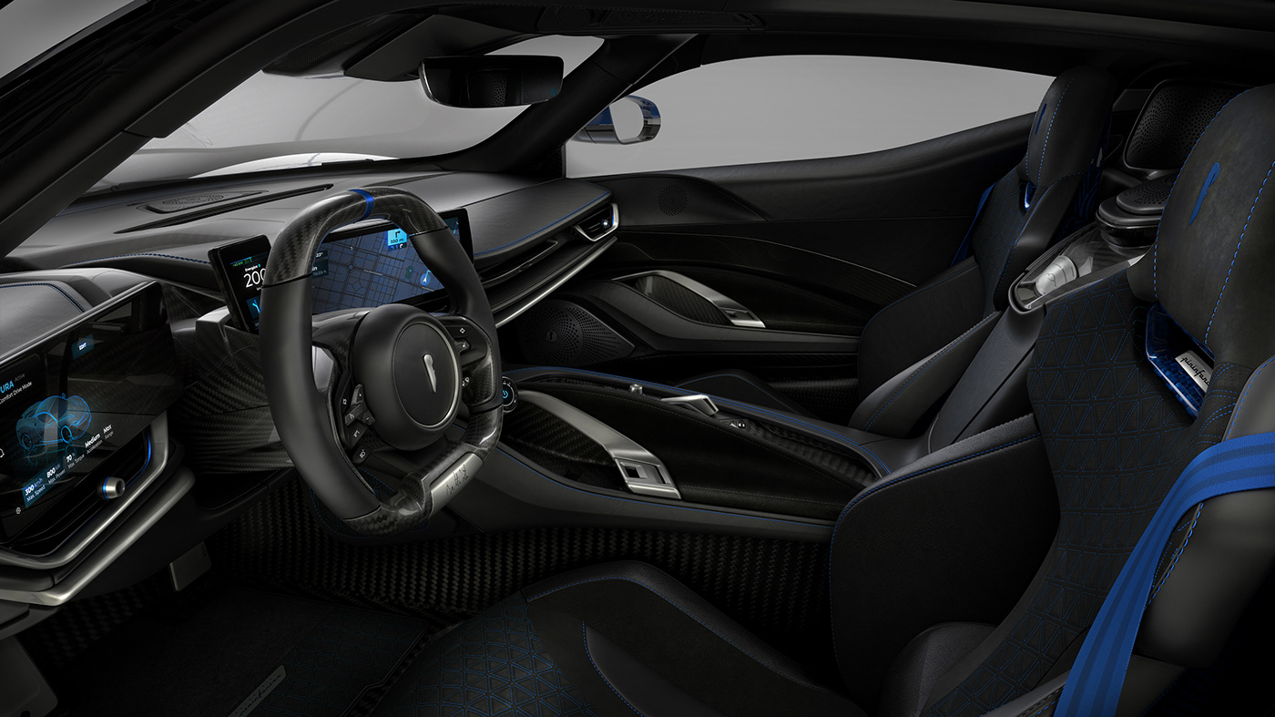 3D 3d art CGI Electric Car hypercar Render