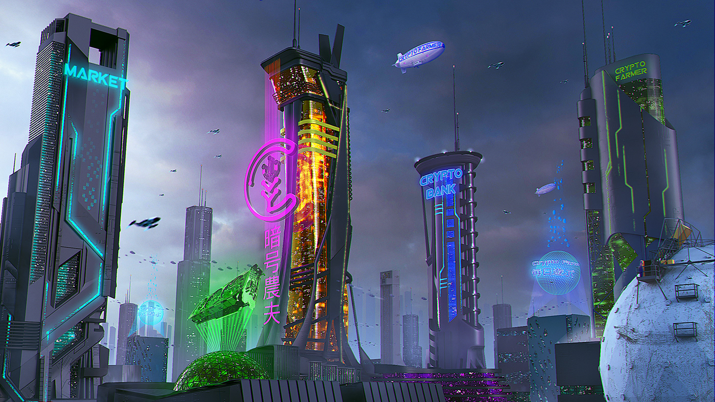 Minecraft cyberpunk lobby фото 67