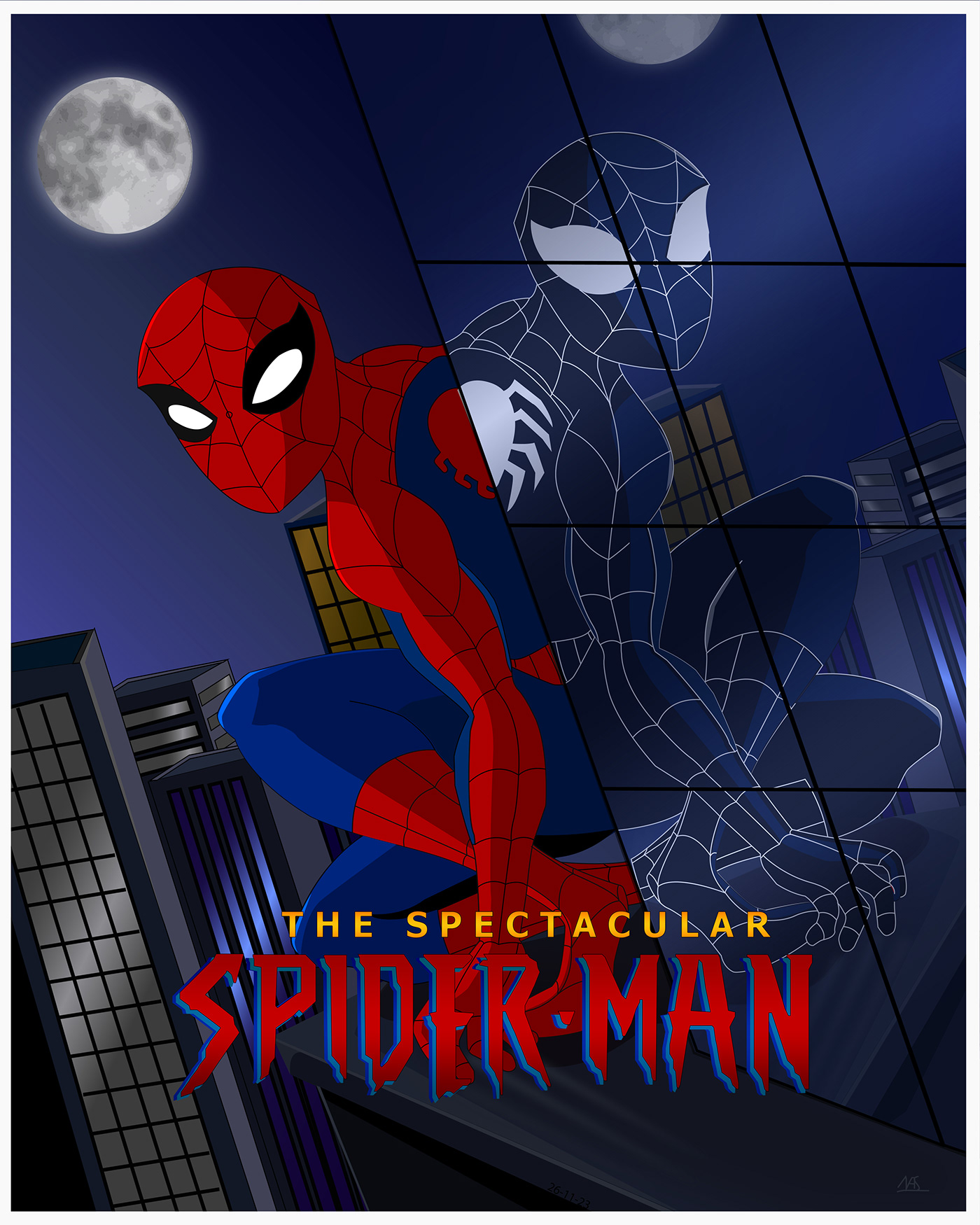Spider Man comics Comic Book Character design  vector adobe illustrator