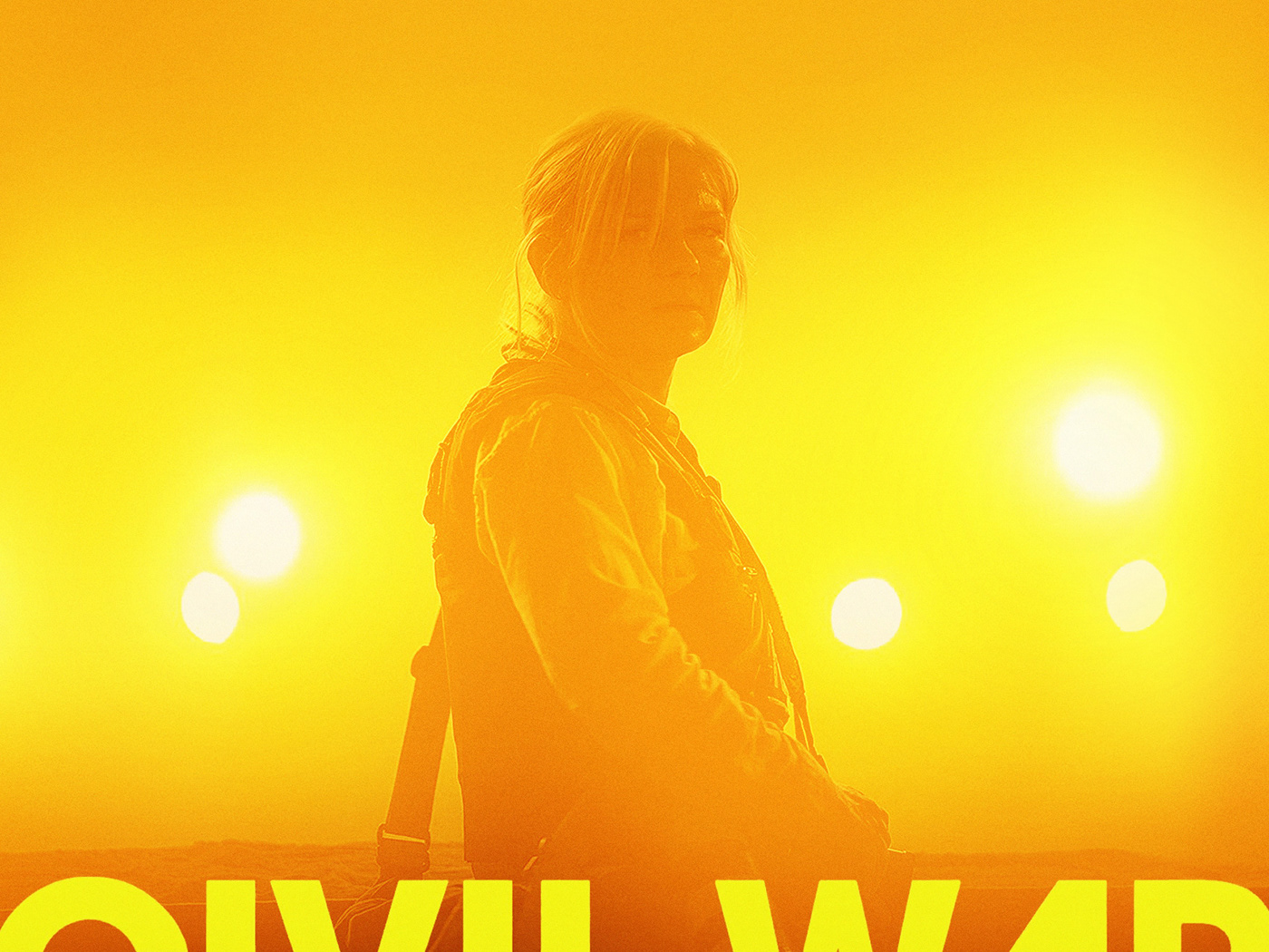 Alternative movie poster for Alex Garland’s ‘Civil War’.