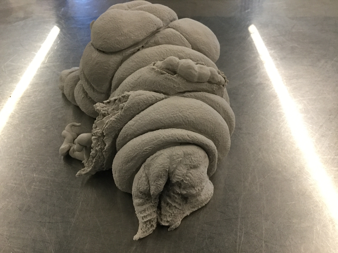 pig boar sculpture gore fat monster clay pop conceptart