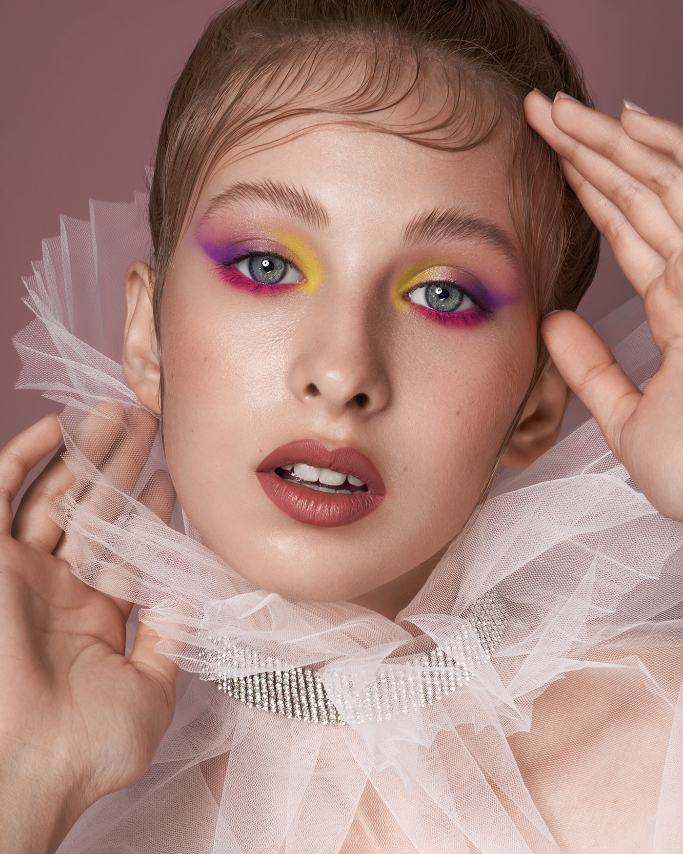 beauty editorial Fashion  magazine makeup portrait postproduction retouch retoucher retouching 