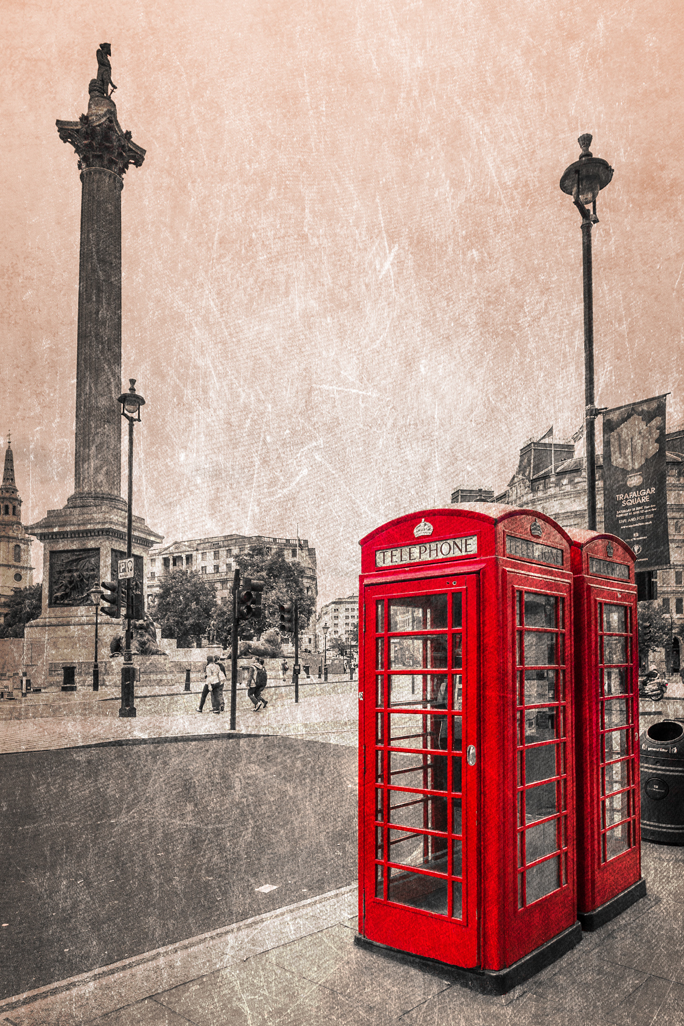 London england cityscape sepia red big ben bus clouds thames