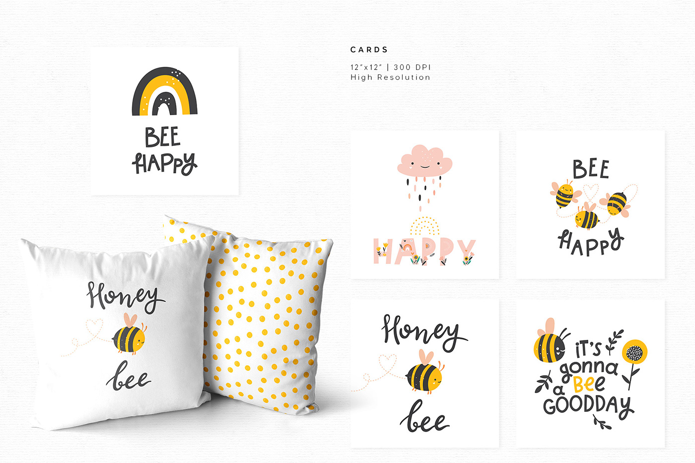bee ABC Baby Shower children illustration honey kids illustration letters pattern pattern design  Patterns