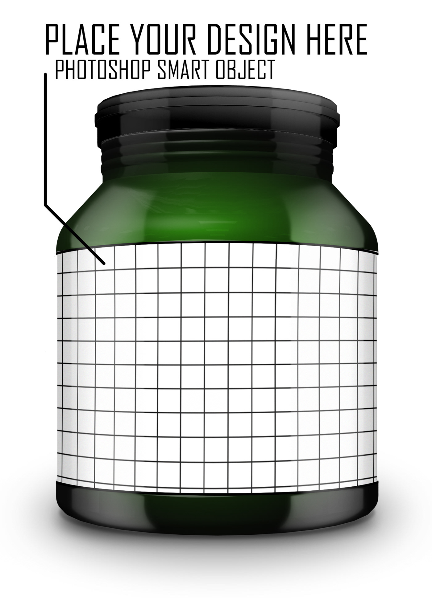 Supplement Jar Free Mockup on Behance