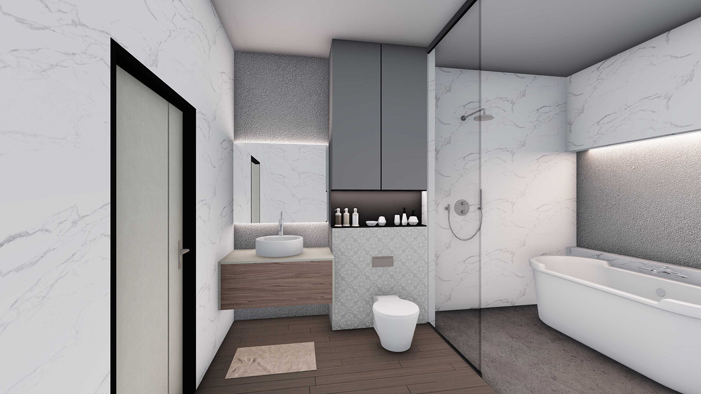 bathroom bathroom design interior design  HOUSE DESIGN architecture Interior home design