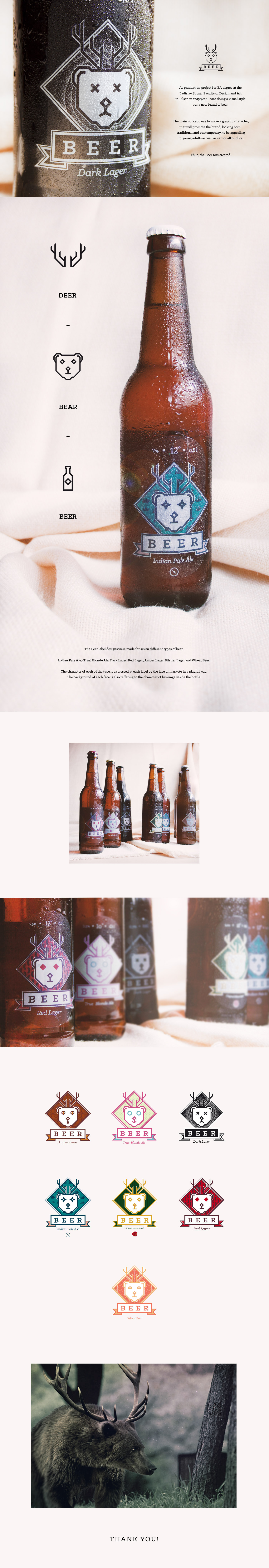 graphic design  package design  beer typography   ILLUSTRATION 
