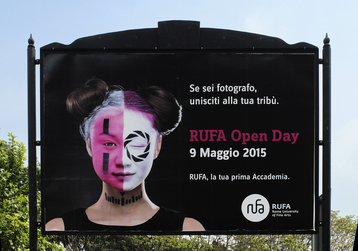 campaigns Events Open Day rufa tribu Rome Advertising  art campaign school