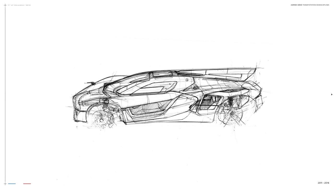 design Transportation Design Adrien Sene ISD Automotive design sketches Transportation Sketches