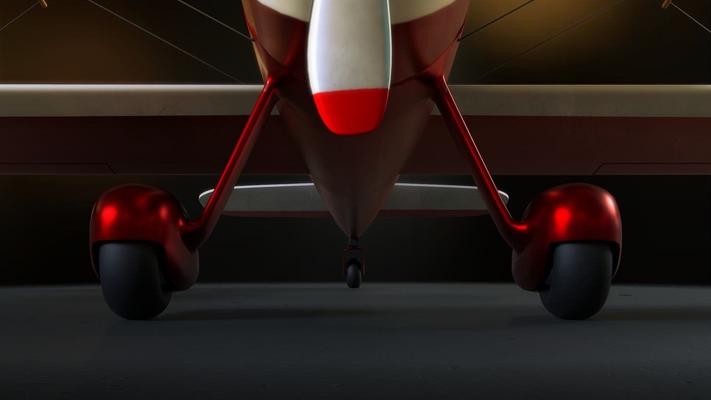 3D 3d modeling 3ds max automotive   plane Vehicle HardSurface