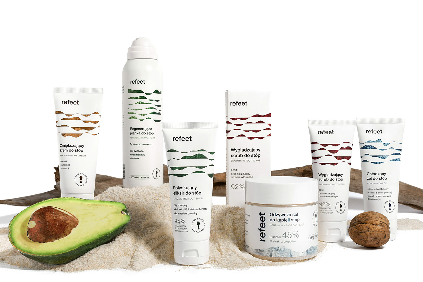 beauty branding  clean cosmetics Health identity minimal natural Packaging Wellness