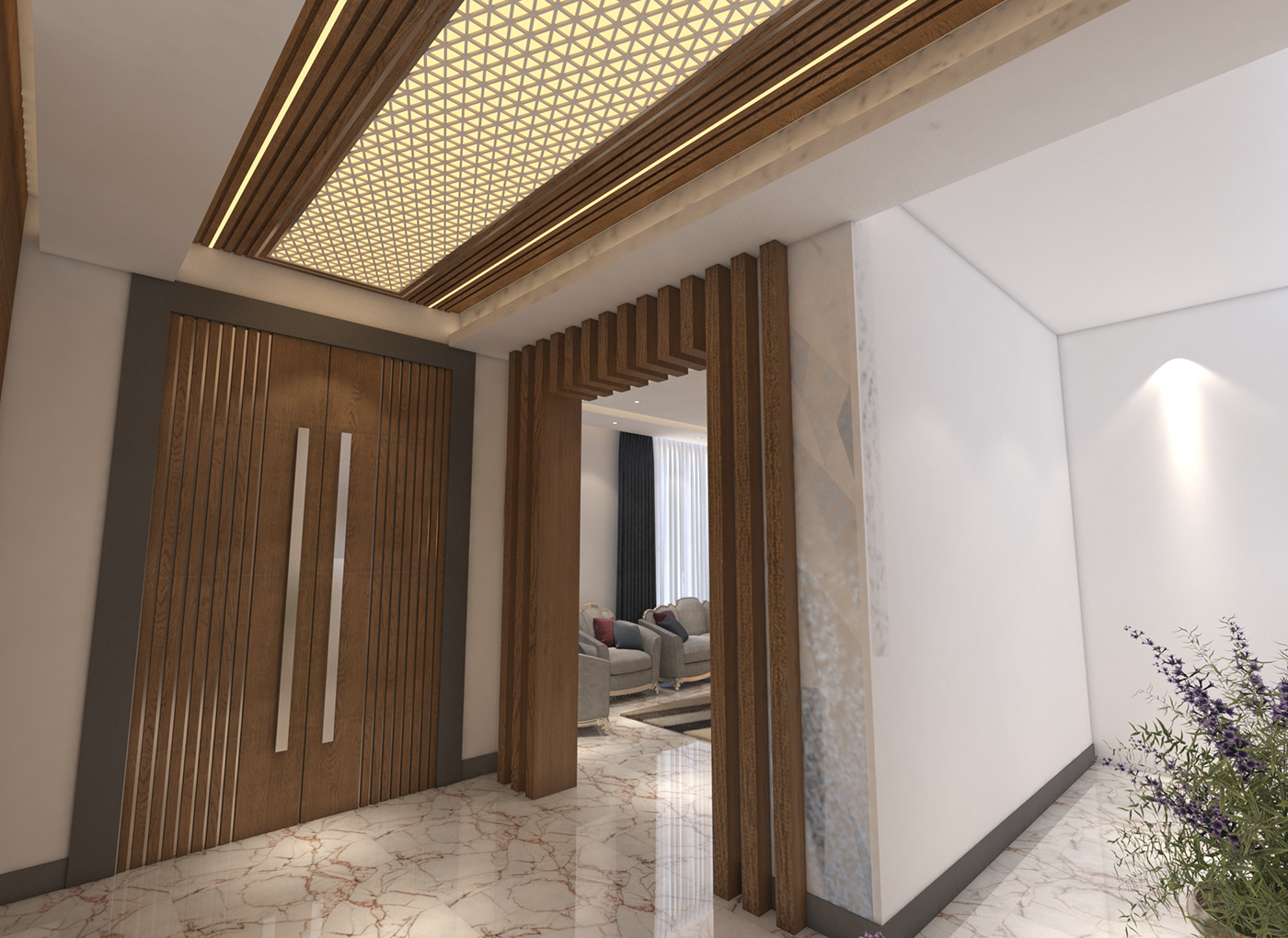 Saudi Arabia riyadh تصميم interior design  visualization vray 3ds max modern Fashion  Style