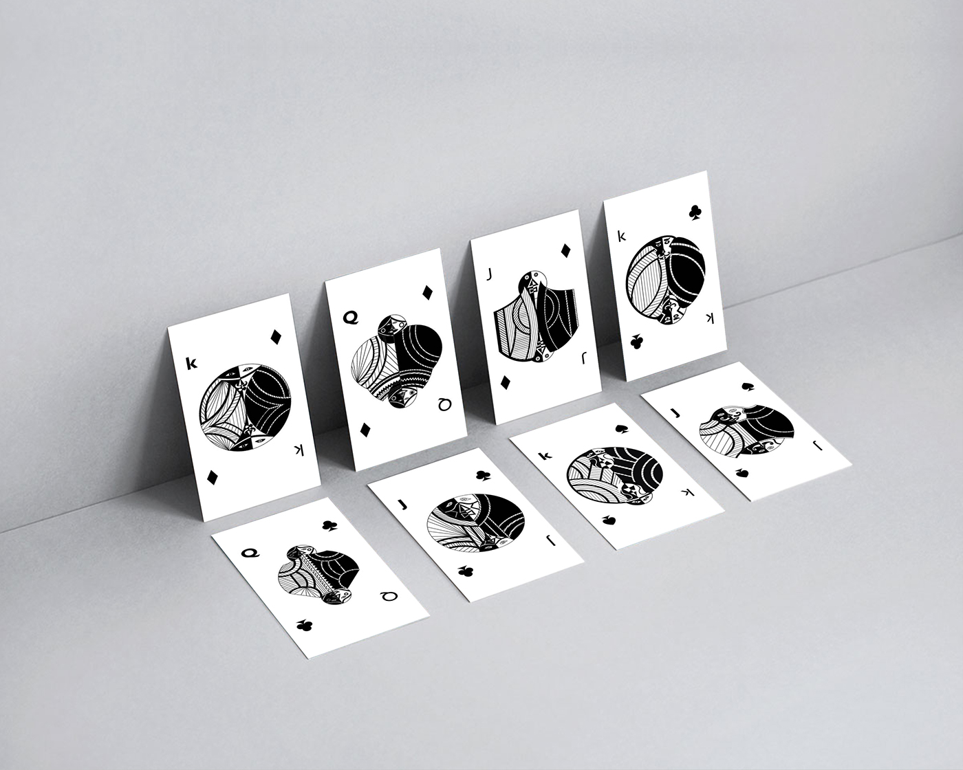 game grafic desing cards black and white simetria diseño blanco y negro simetria