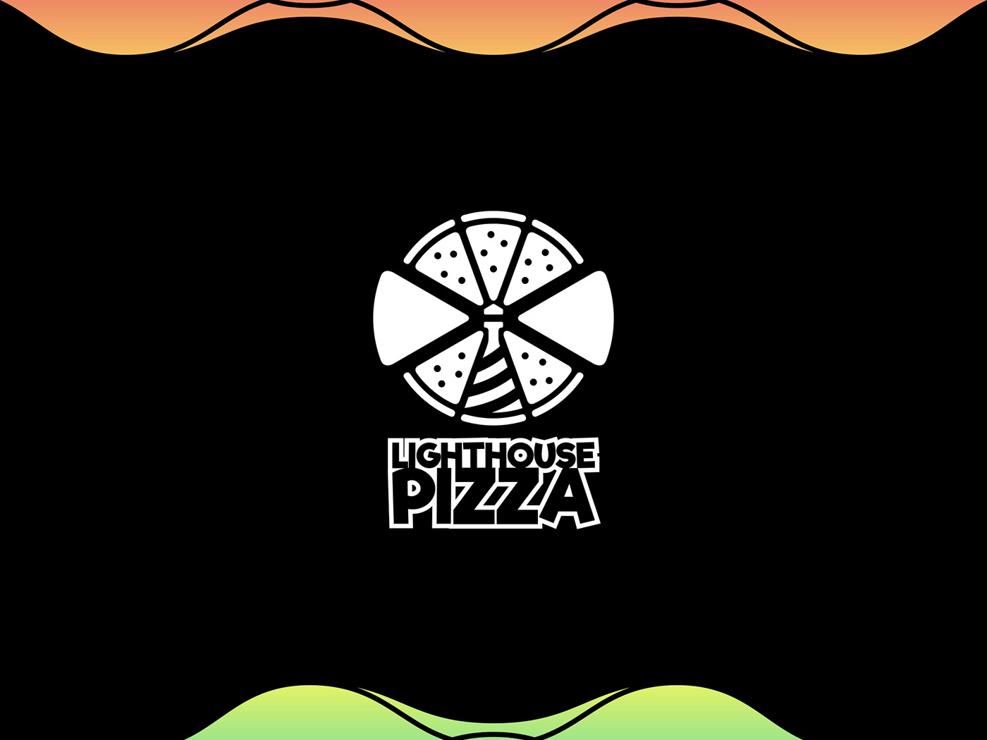 lighthouse Pizza harbor Sail Italy Food  Logo Design logo designer logo for sale zzoe iggi