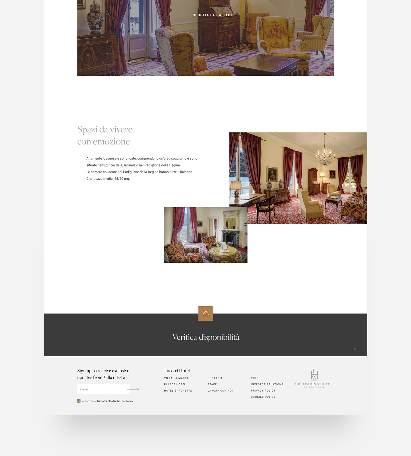 Web Design  mobile Photography  animation  luxury hotel Italy branding 