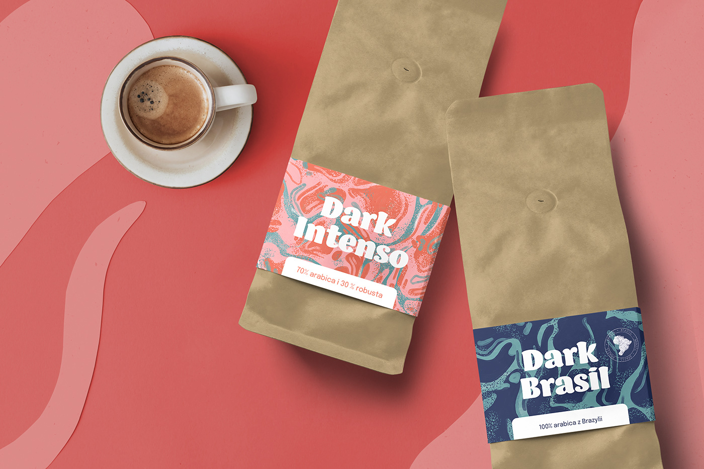 Coffee coffee bag design design Gragphic Design marbling package design  Packaging packaging design pattern