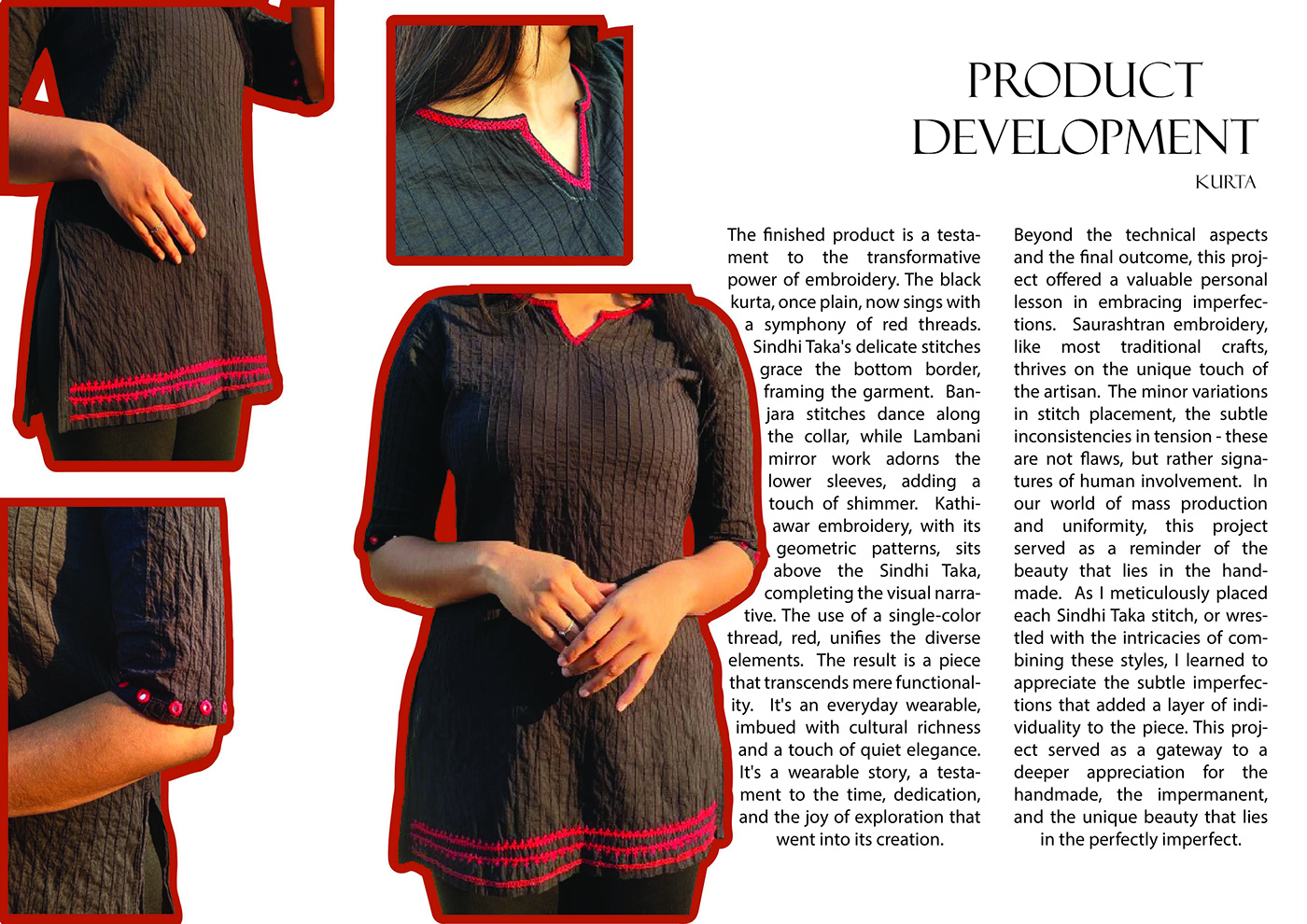 Embroidery traditional Indianfashion kurta magazine layout Magazine design Product Photography productdesign productdevelopment fashion design