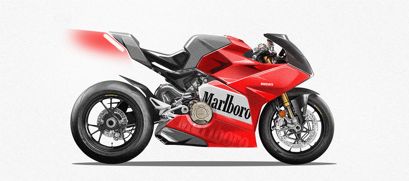 automotive   design digital illustration Ducati moto motogp motorcycle Motorsport Racing sketch