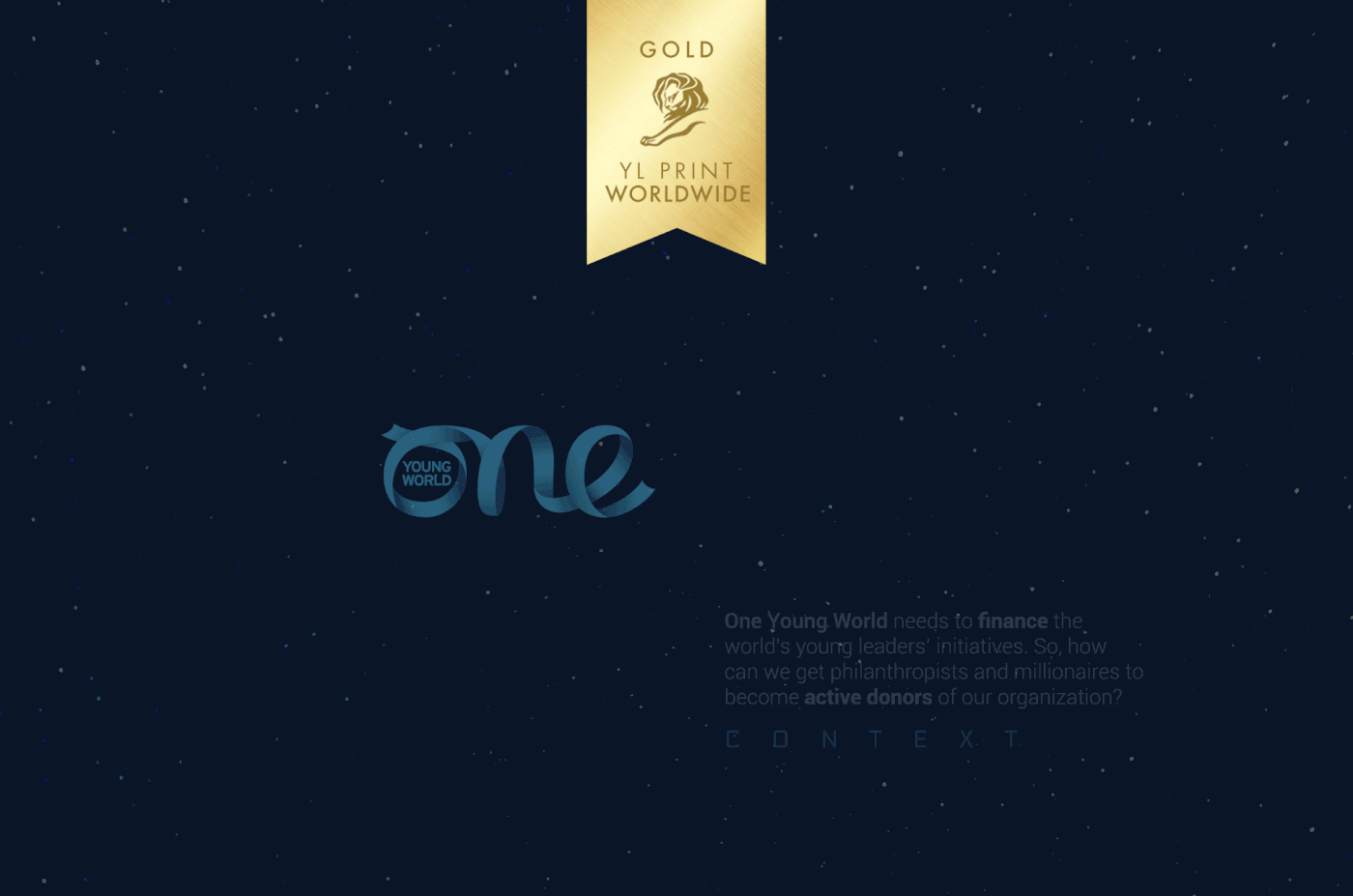 Cannes Competition Ecuador Elon Musk gold one young world print winner Young lions young talent