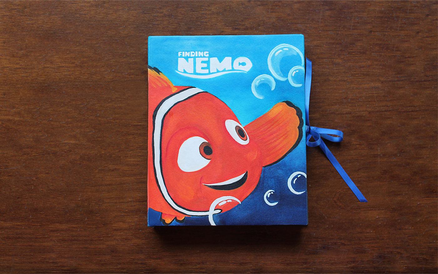 aquarelle Nemo artbook book findingnemo art brush