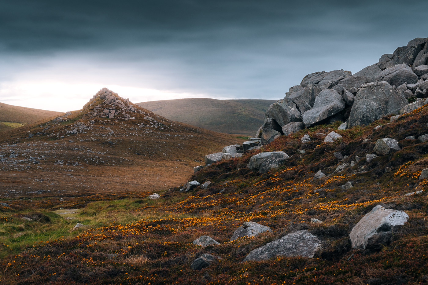 landschapsfotografie landscape photography Ireland milkyway black valley Dingle ierland lough bunny muckross