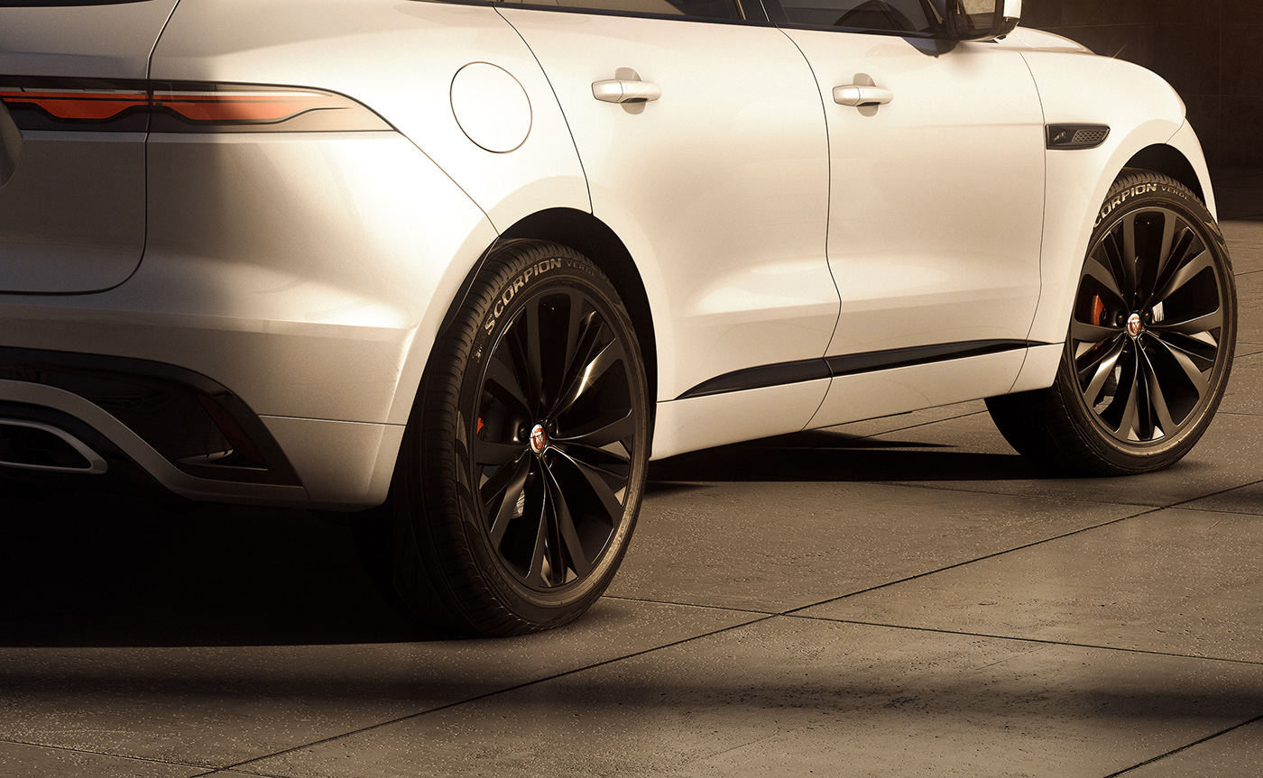 car automotive   car design publicidad Post Production retouch retouching  Photography  jaguar