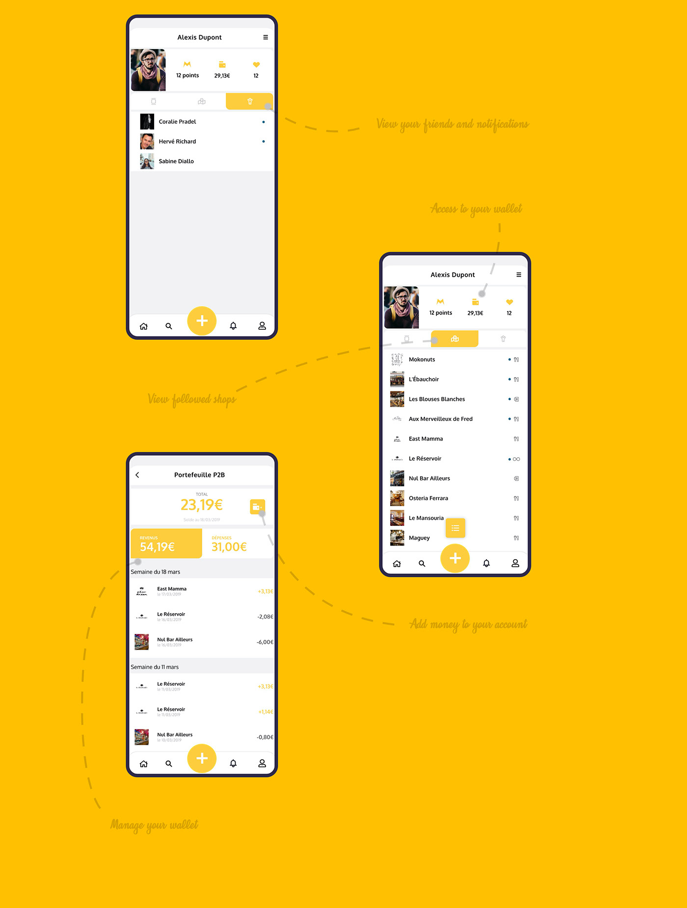 Interface ux UI ILLUSTRATION  application mobile Website social media minimal Startup