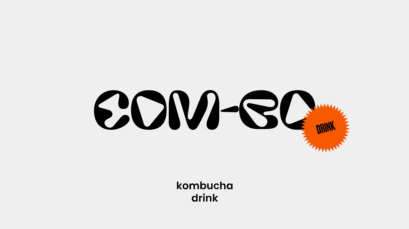 identity kombucha label design brand identity Logo Design Packaging visual identity adobe illustrator StikersDesign Can Design