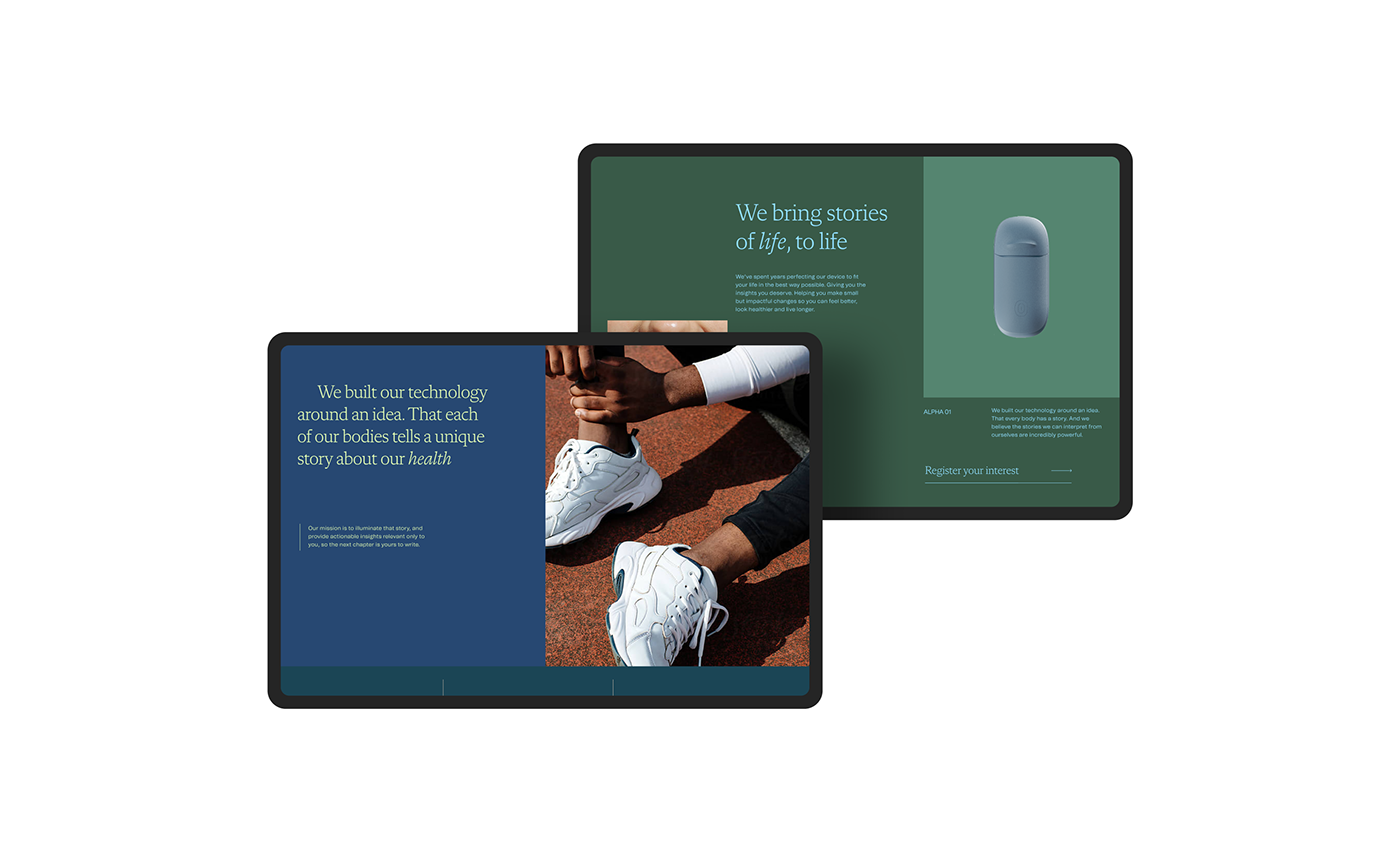 body design healthcare Healthcare design product design  sensor story ux/ui Web Design  branding 