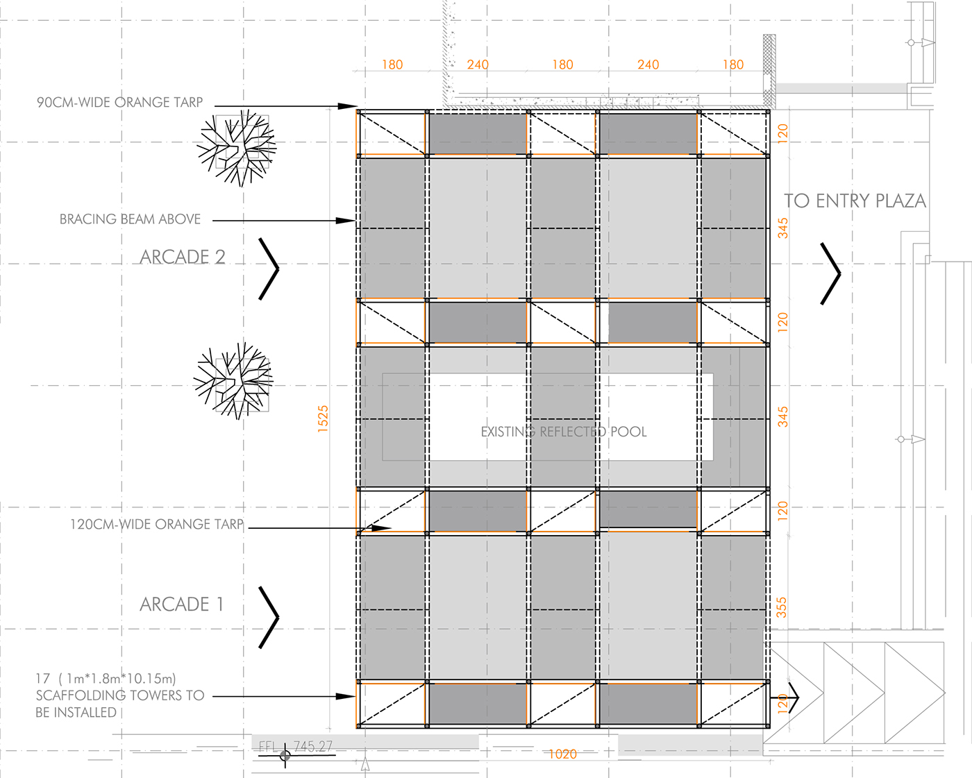 Adobe Portfolio dina haddadin design installation architectural instalation design design week amman art visual art scaffolding