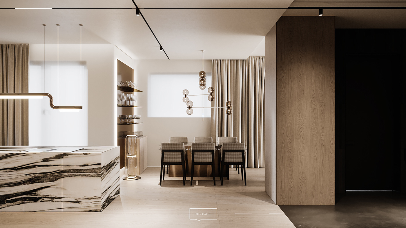 design hilight Interior living minimal minimalistic zahorodnii