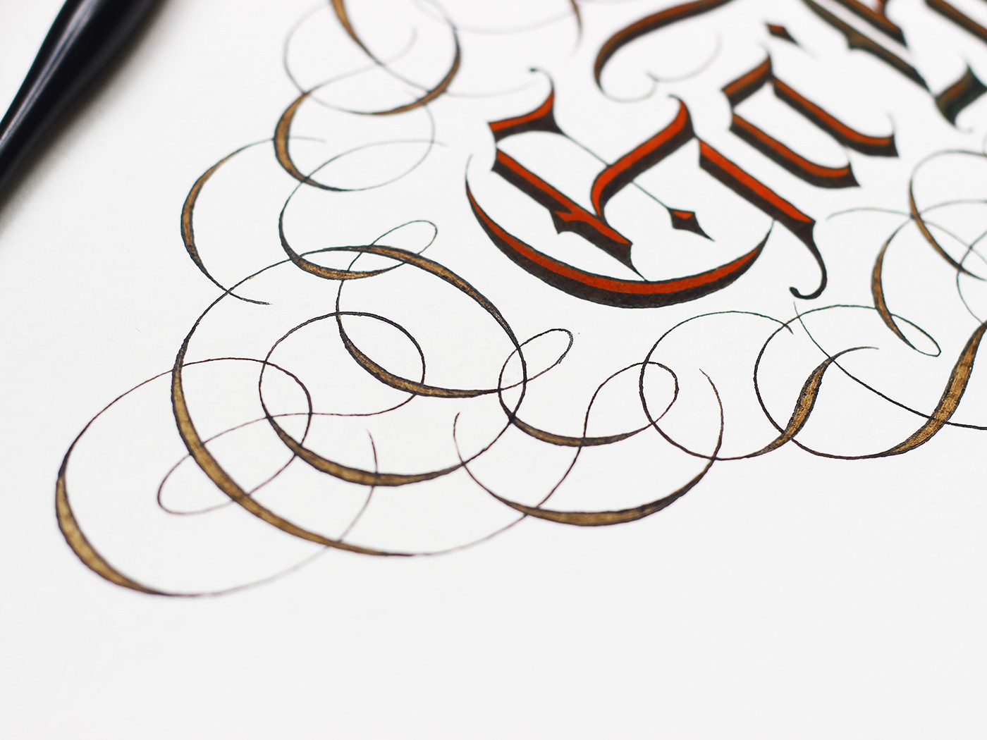 Calligraphy   lettering typography   FINEART Drawing  painting   Letterdesign penmanship writing 
