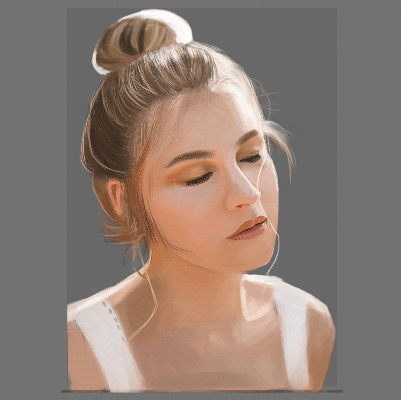 Digital Art  digitalart DIGITALDRAWING digitalpainting Drawing  ILLUSTRATION  painting   portrait Procreate woman