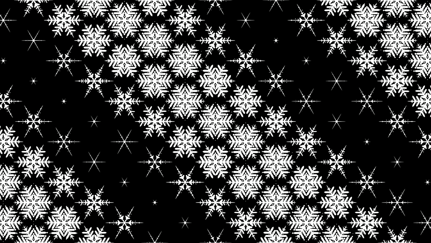 Christmas snowflake op art diatomic optical art motion code tiles optical fad barcelona