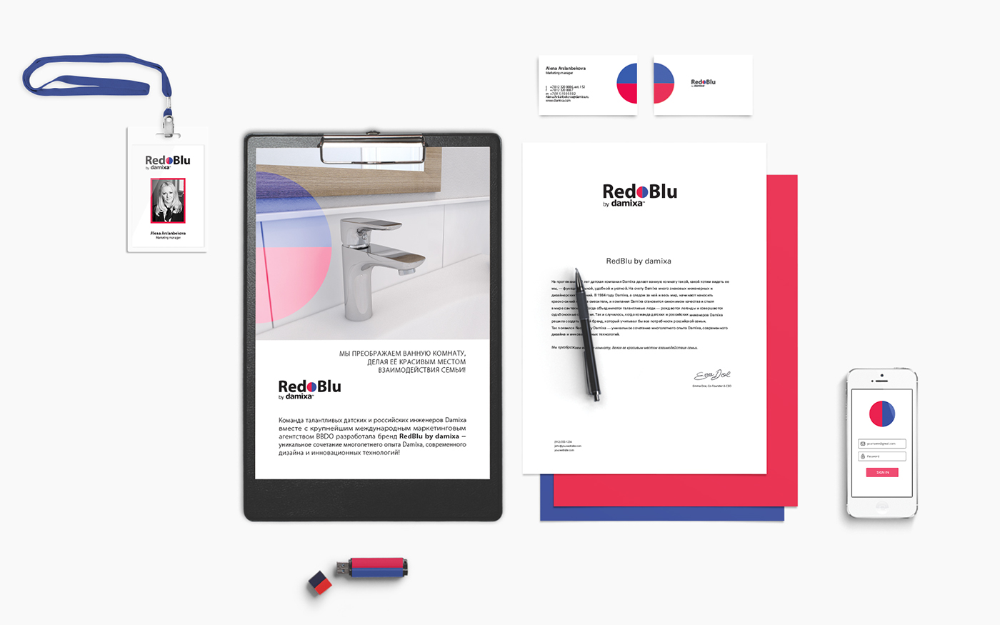 design redblu Buklet Booklet branding  logo Packaging