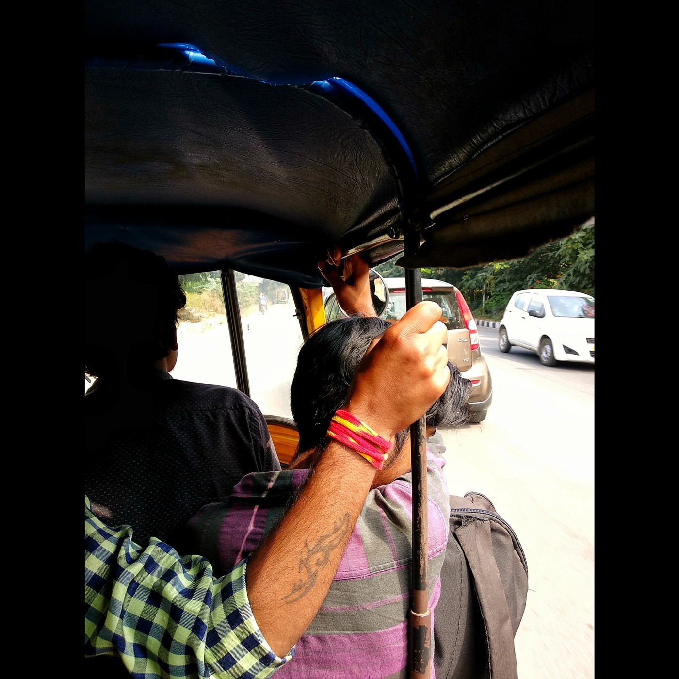 Autorickshaws in India