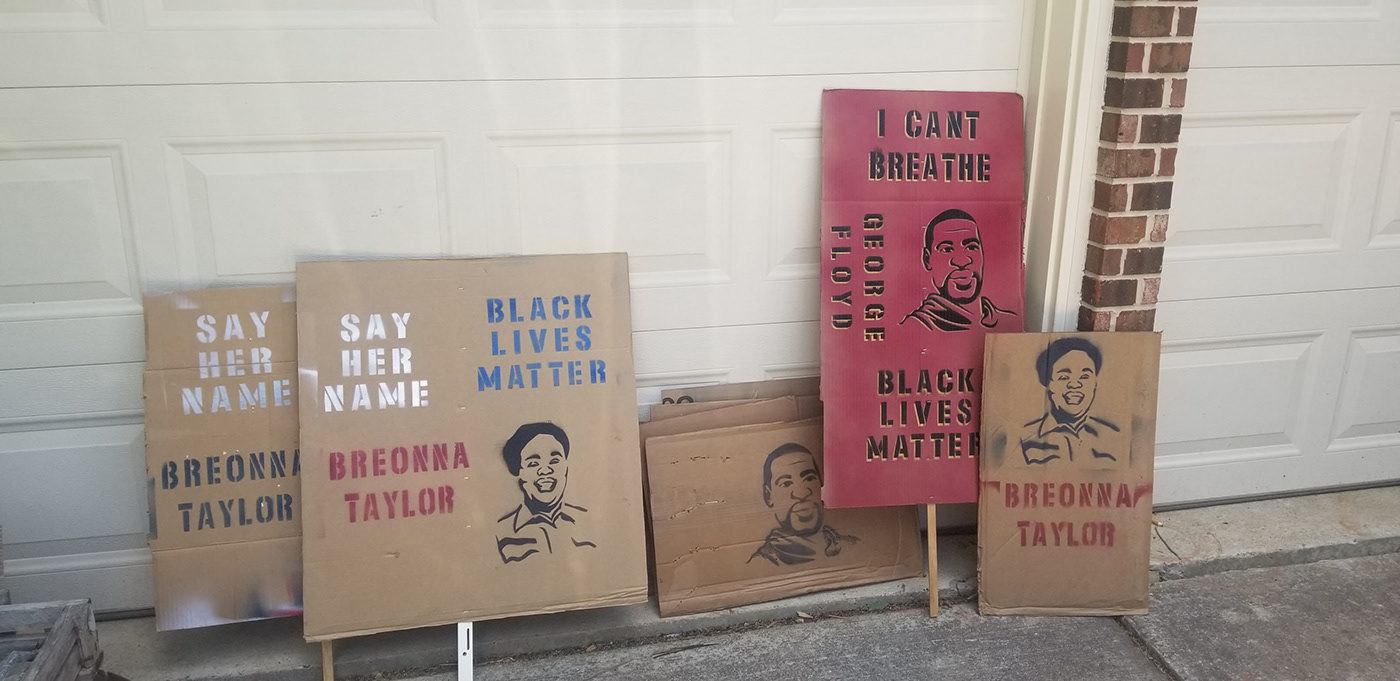 Black Lives Matter Protest Signs