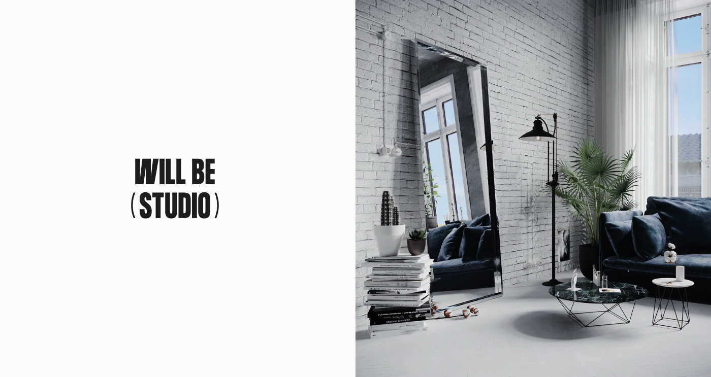 logo visualization Render architecture interior design  furniture poster cover brand guidelines Stationery